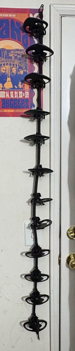 Cap/Hat Rack for baseball hats