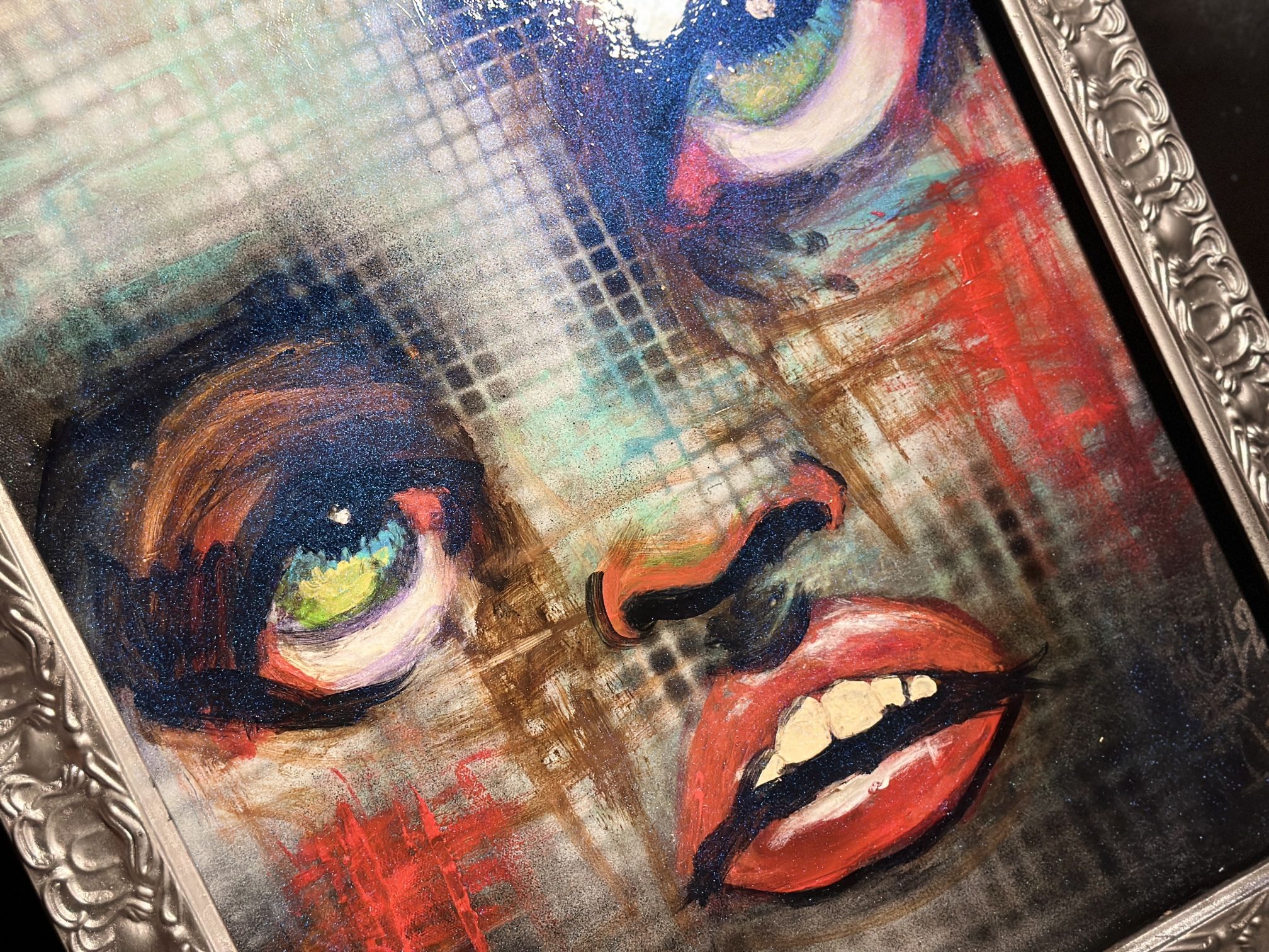 Painting Eyes On Spider
