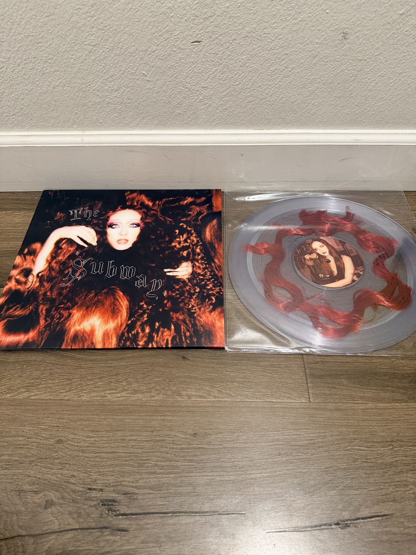 Chappell Roan The Subway Red Hair Filled Vinyl Record LP SOLD OUT /7000