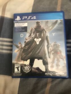Destiny 1 ps4 game