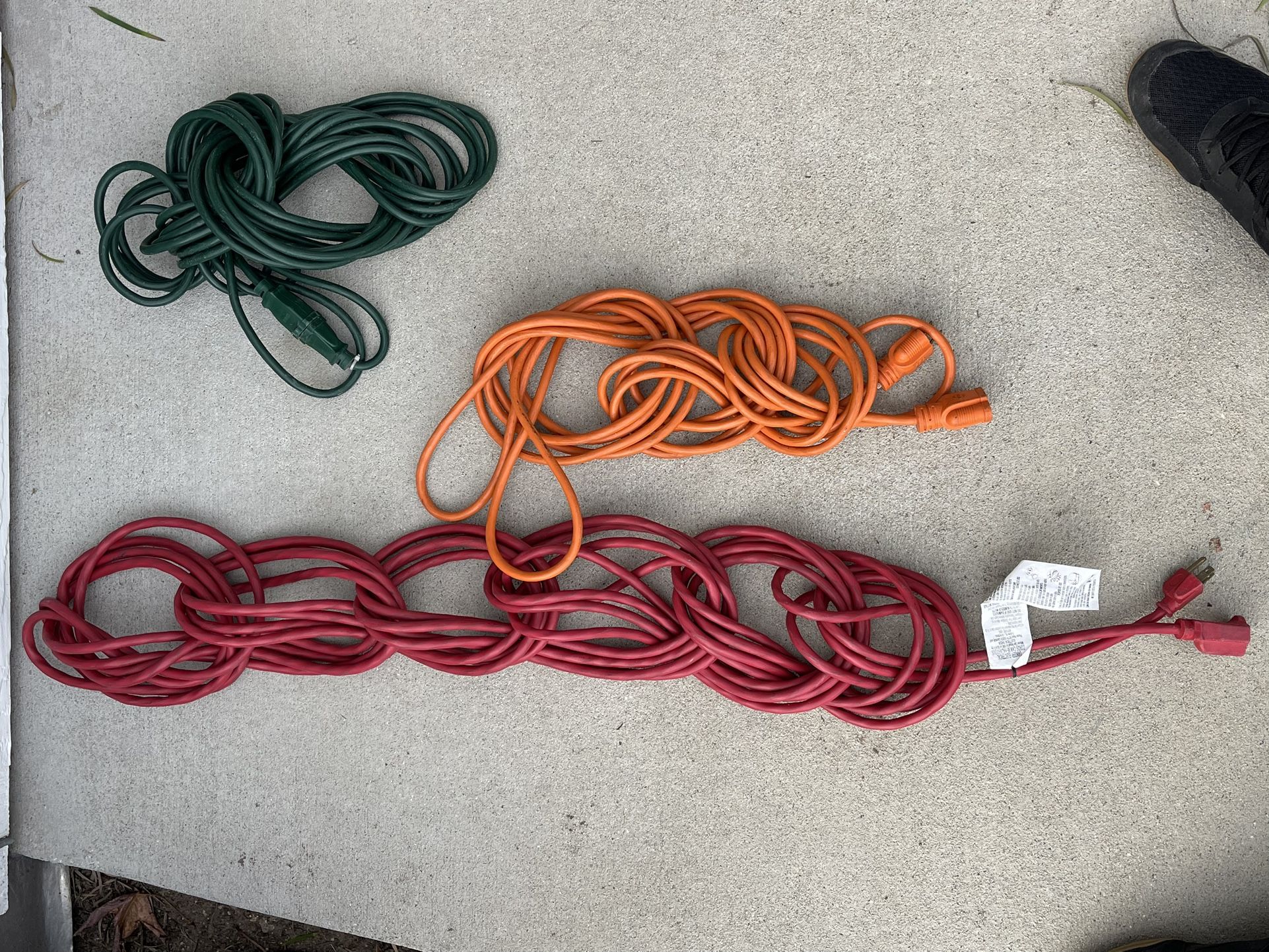 Power Cords Different Lengths
