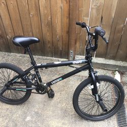 BMX Black Bike With Pegs Front And Back