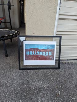 Hollywood Picture Roughly 24" By 18"