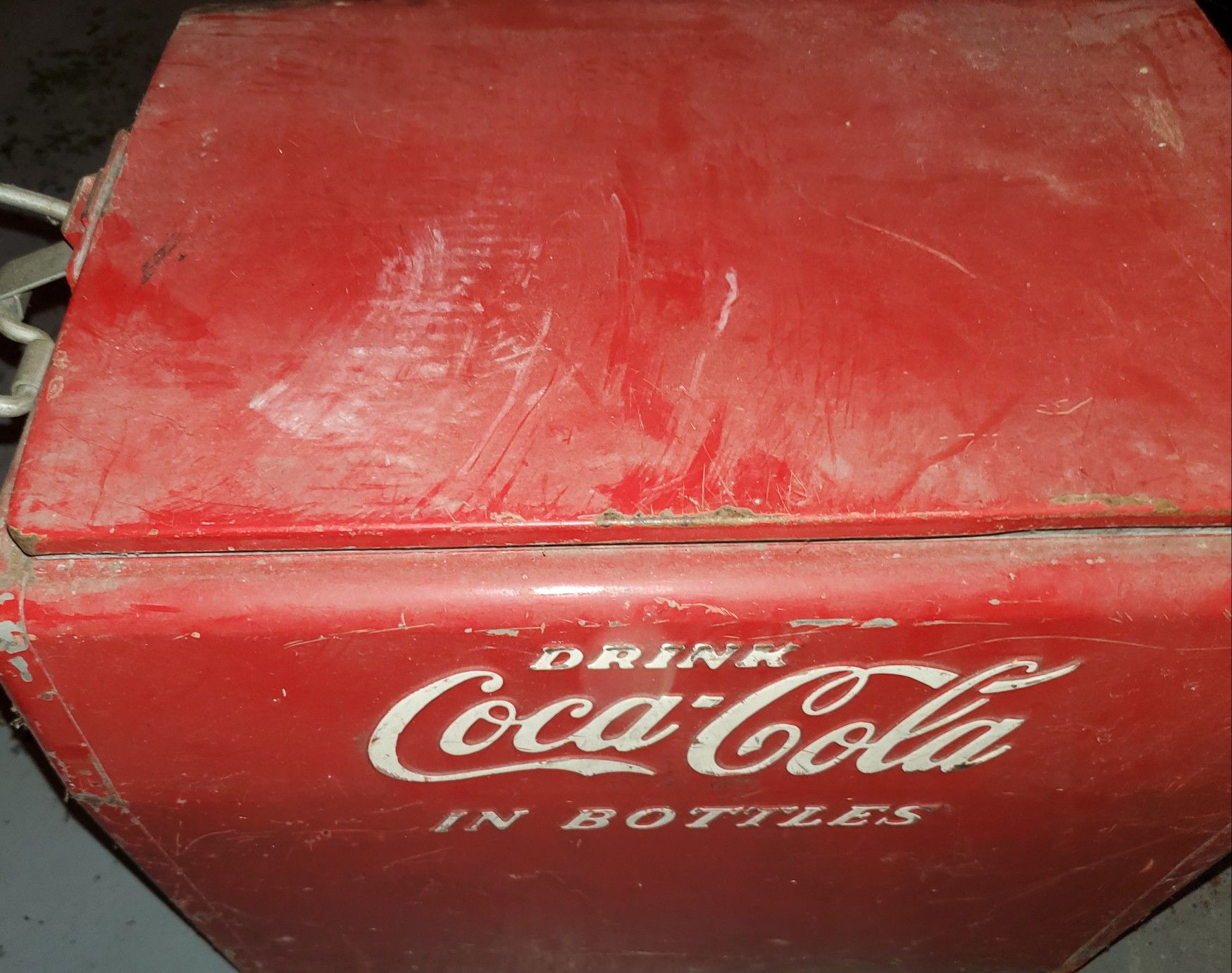 1950 Coca cola cooler..