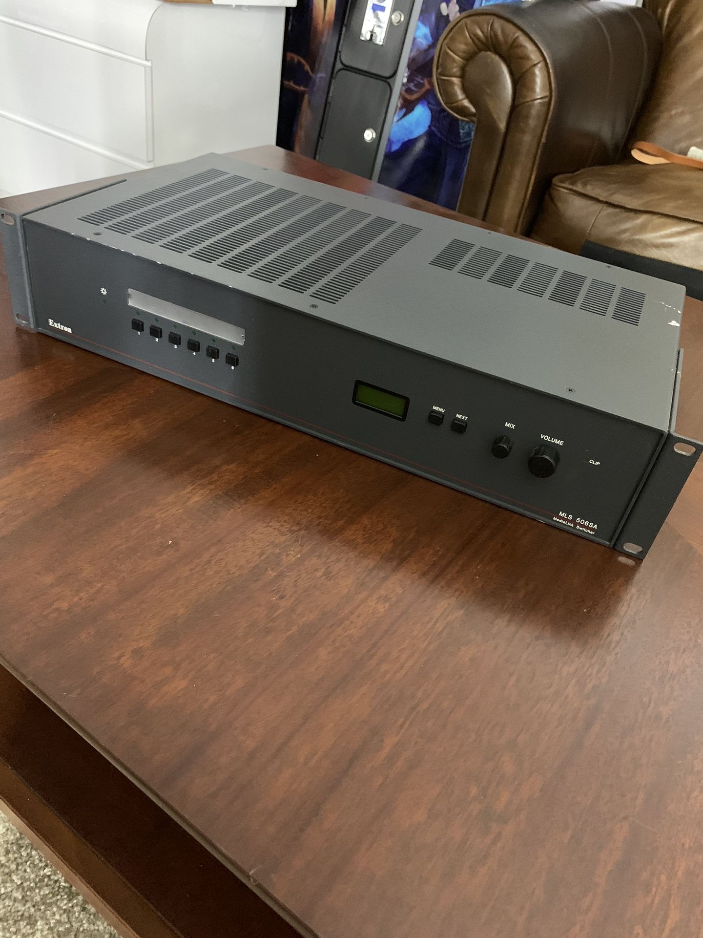 Extron MLS 506SA Six Input Switcher Home Automation Audio Amplifier Rack Mount