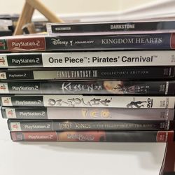 🧙 RPG & Fantasy Adventure Game Lot – 10 Games – PS2/PS3 – $140