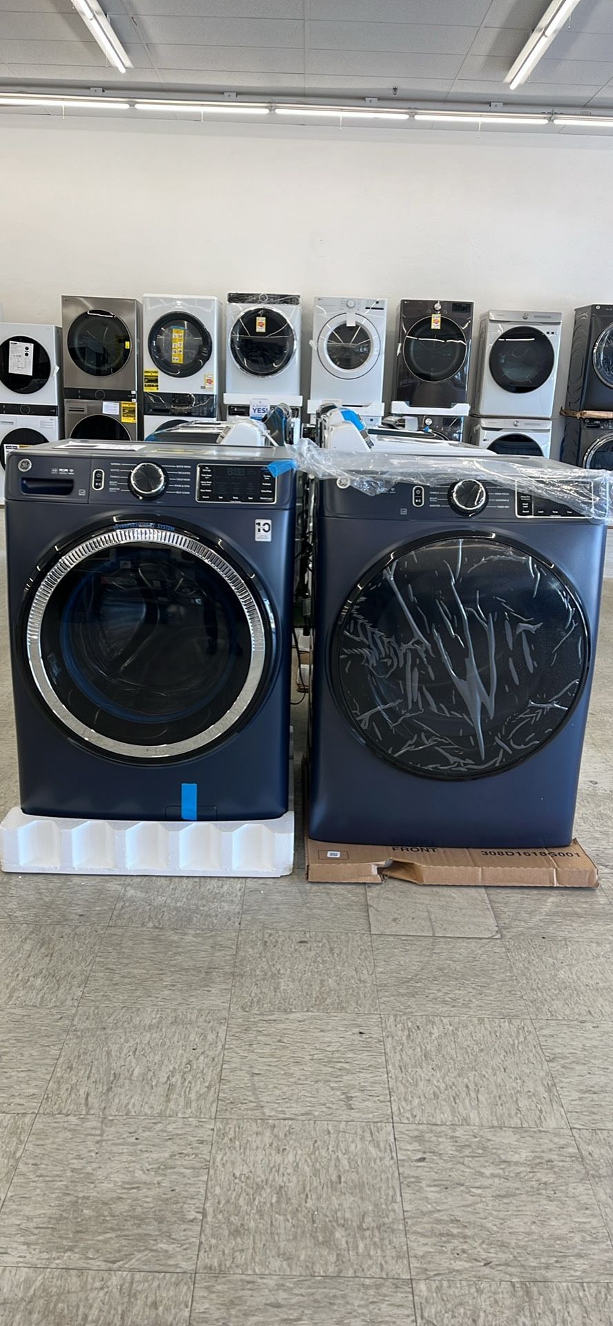 New GE Front Load Washer And Dryer- Financing Available With $10 Down