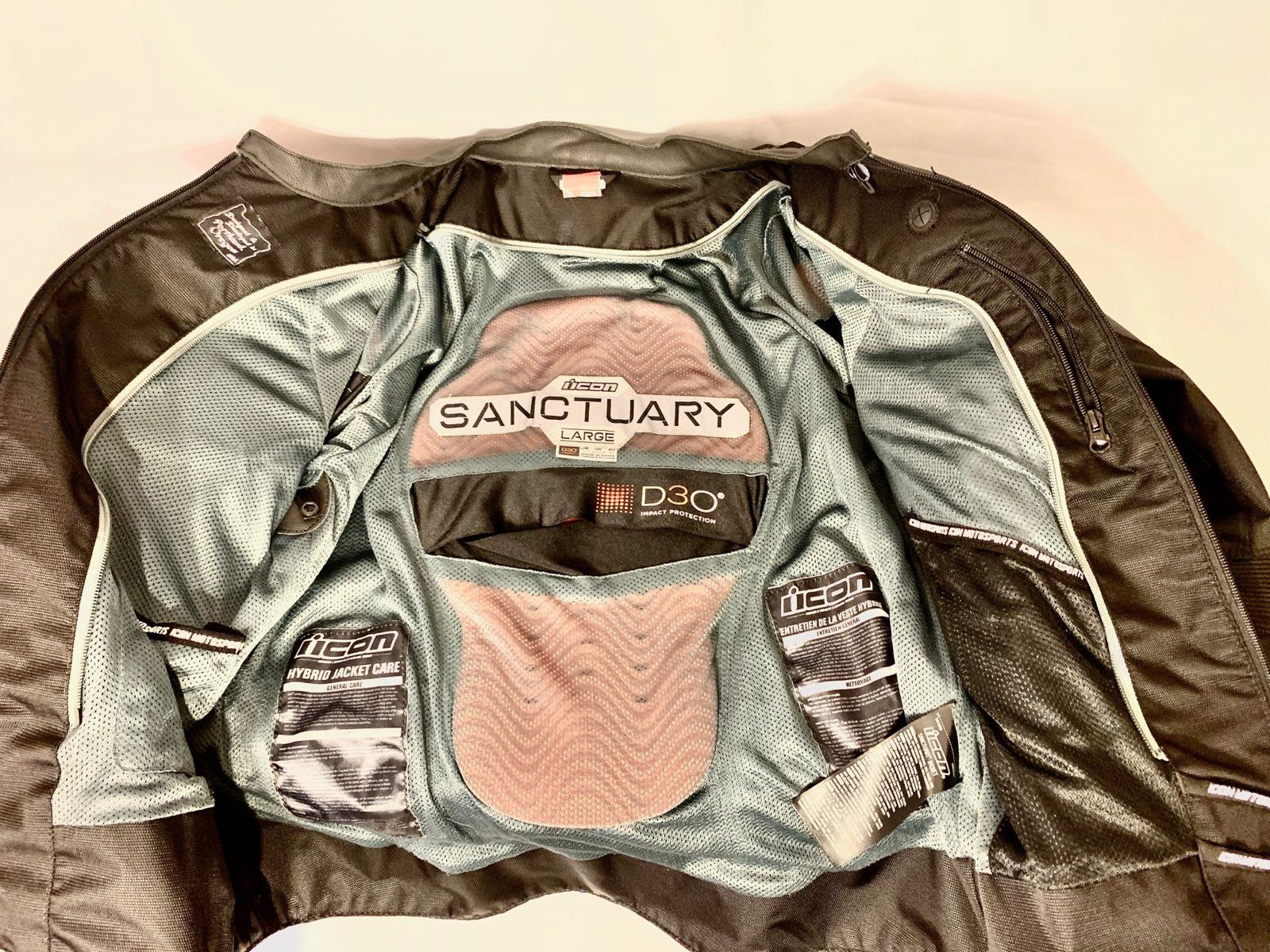 Sanctuary Iicon Motorcycle Jacket (Large)