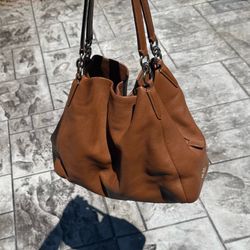 Coach Madison Phoebe Leather Hobo Shoulder Bag