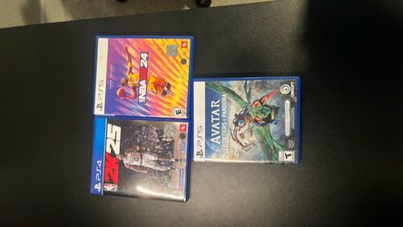 PS5 & PS4 Game Bundle – NBA 2K24, 2K25, Avatar