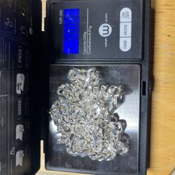 Solid 925 Silver Miami Cuban Chain, 