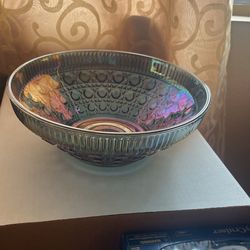 Iridescent Crystal Bowl