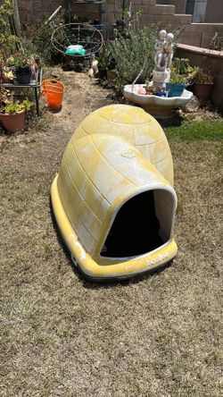 Large igloo dog house