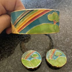 Orena Paris Bracelet And Earrings 