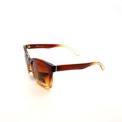 Giselle Ladies Sunglasses Brown Fade Frames With Brown UV400 Protective Lenses NEW