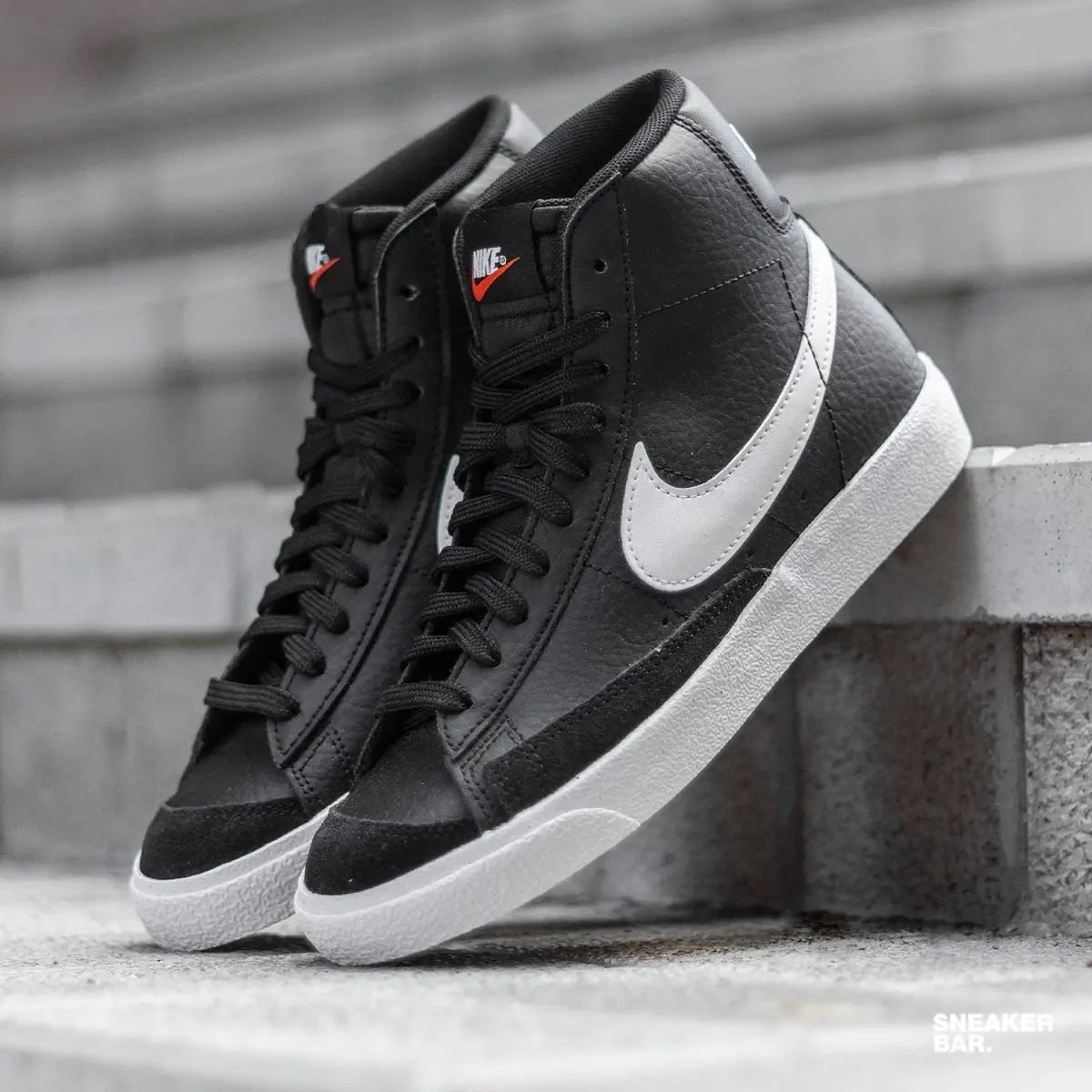 Nike Blazer Mid GS Black White sneakers DA4086-002 NEW