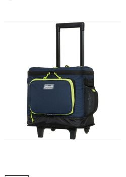 Coleman rolling cooler 13×11×12