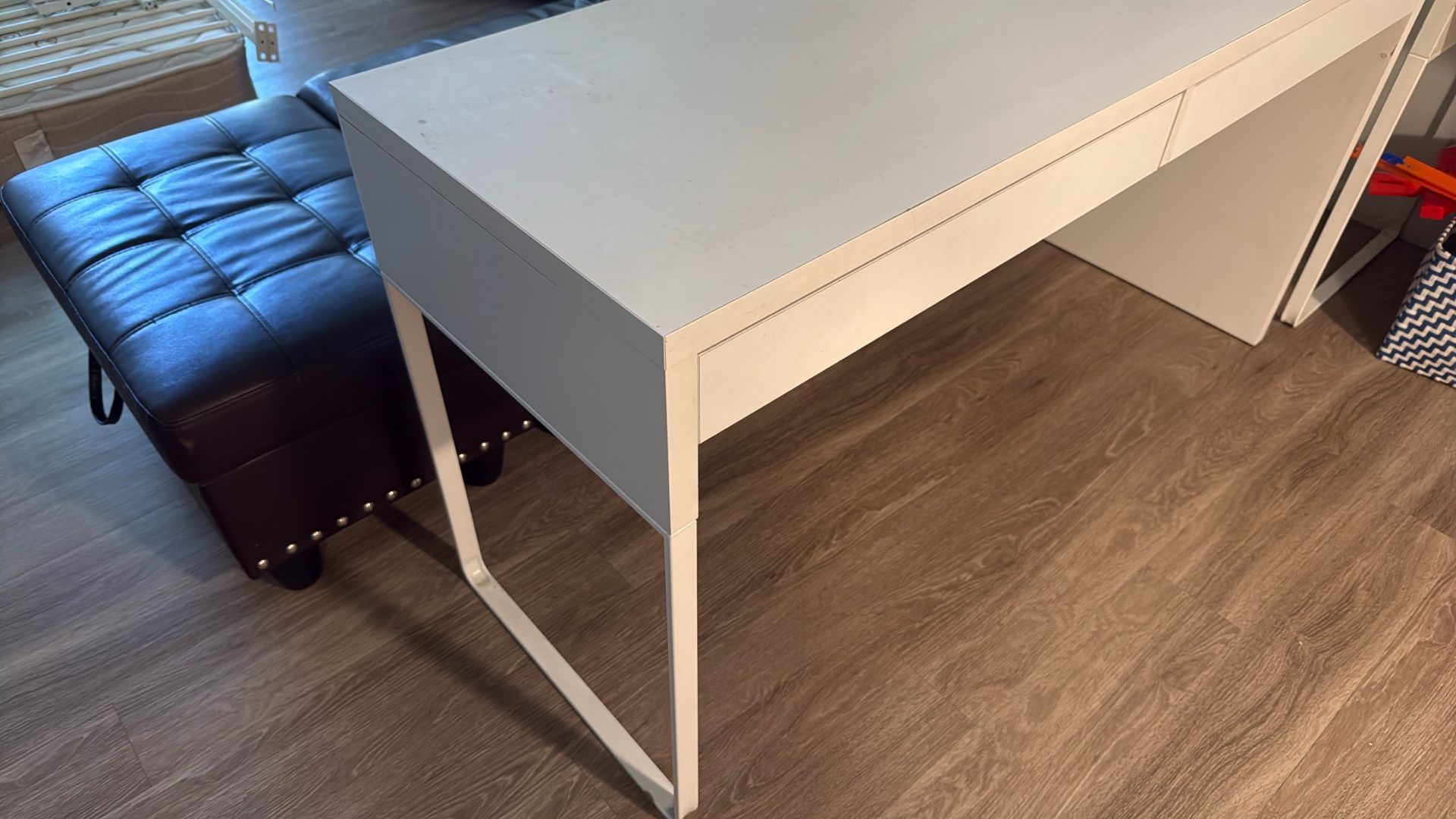 Ikea Desk Micke, white, 55 7/8x19 5/8 "