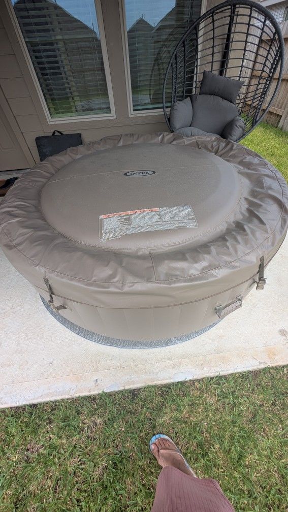 Intex PureSpa Person Inflatable Hot Tub Excellent Condition