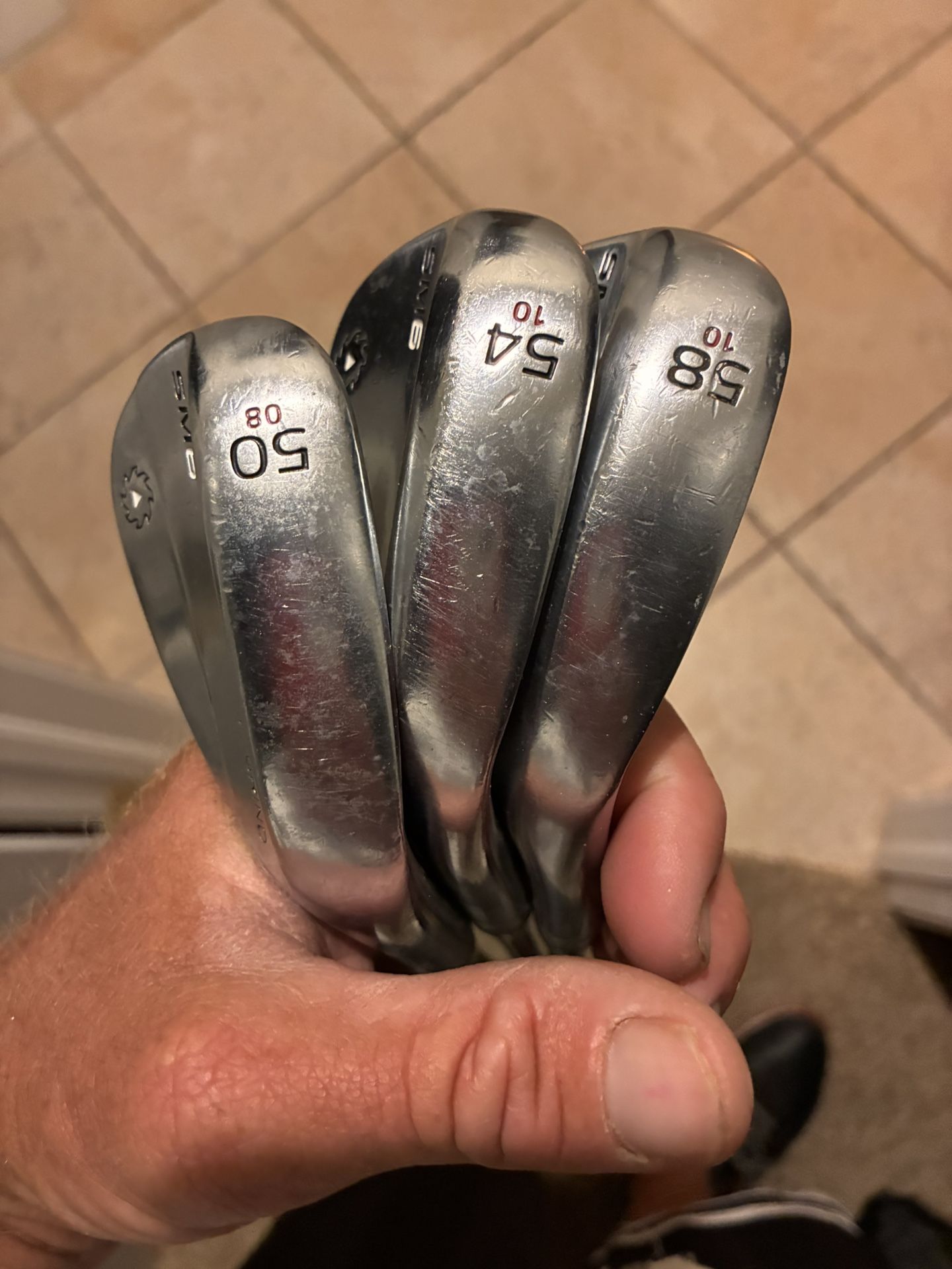 50, 54, 58 Degree Vokeys