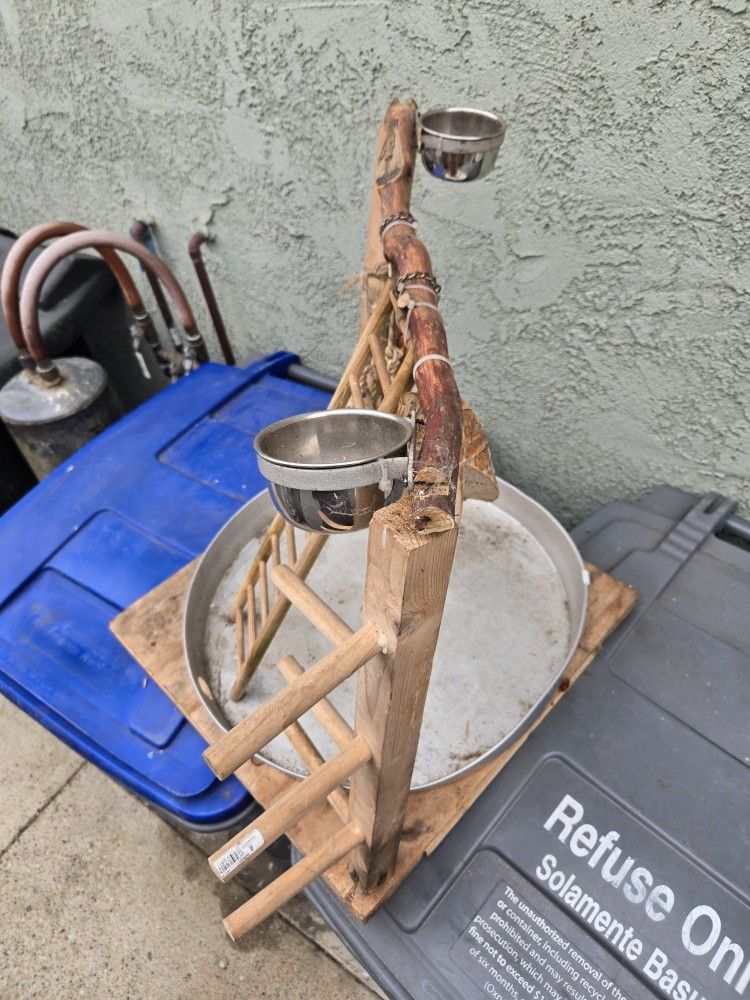 Portable Parrot Perch/Playground
