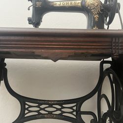 Antique Jones Sewing Table
