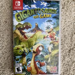 Nintendo Switch Game: Gigantosaurus