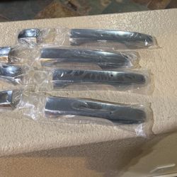 Chrome Doors Handles Cover For 2012 Sienna 