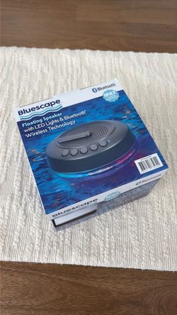 Bluetooth floating speaker for pool and spa