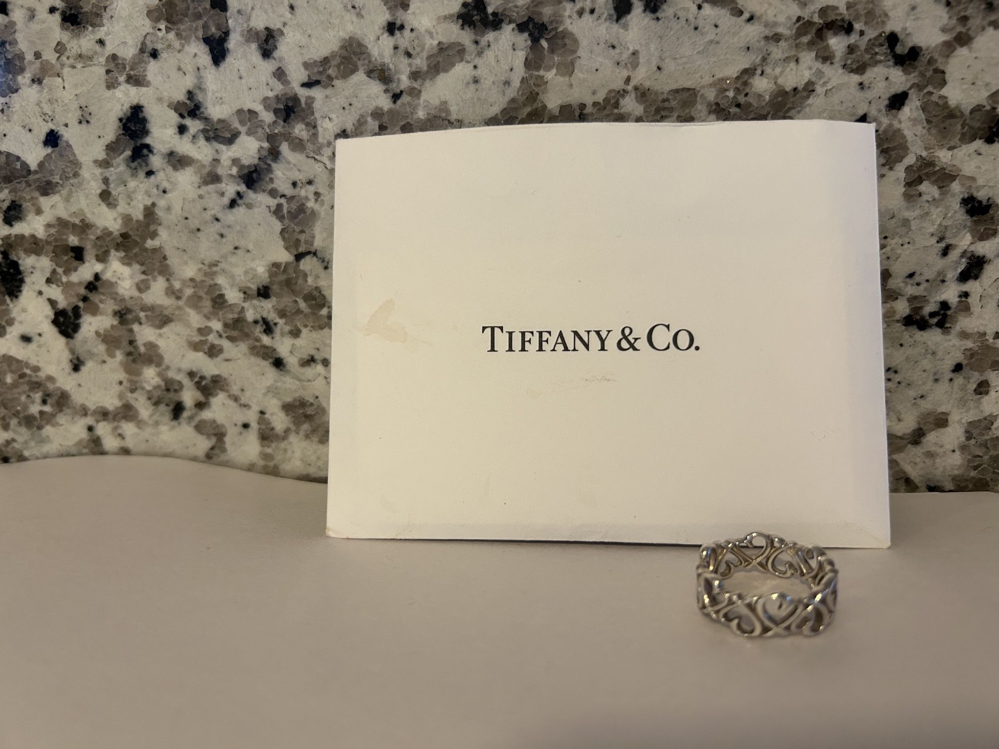 Tiffany & Co. Silver Ring Size 7