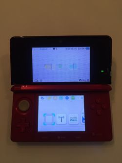 Nintendo Fire Red 3DS Handheld System