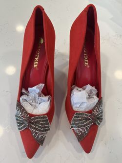 Beautiful Blinged Christmas Heels