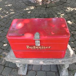 Vintage Budweiser Cooler