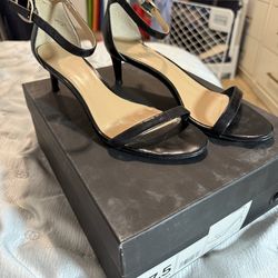 Black Kitten Heels Size 7.5 Banana Republic