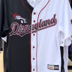 Disney Parks 2025 Disneyland Villains Cruella De Vil Baseball Jersey L Large New