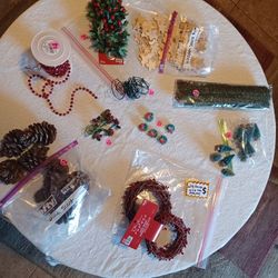 XMAS CRAFT SUPPLIES See Description For Pricing 