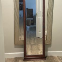 Wall Mounted Jewelry Armoire