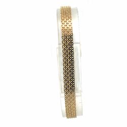 Woman’s Ladies 10k Yellow Gold Mesh Link Bracelet GP3136732