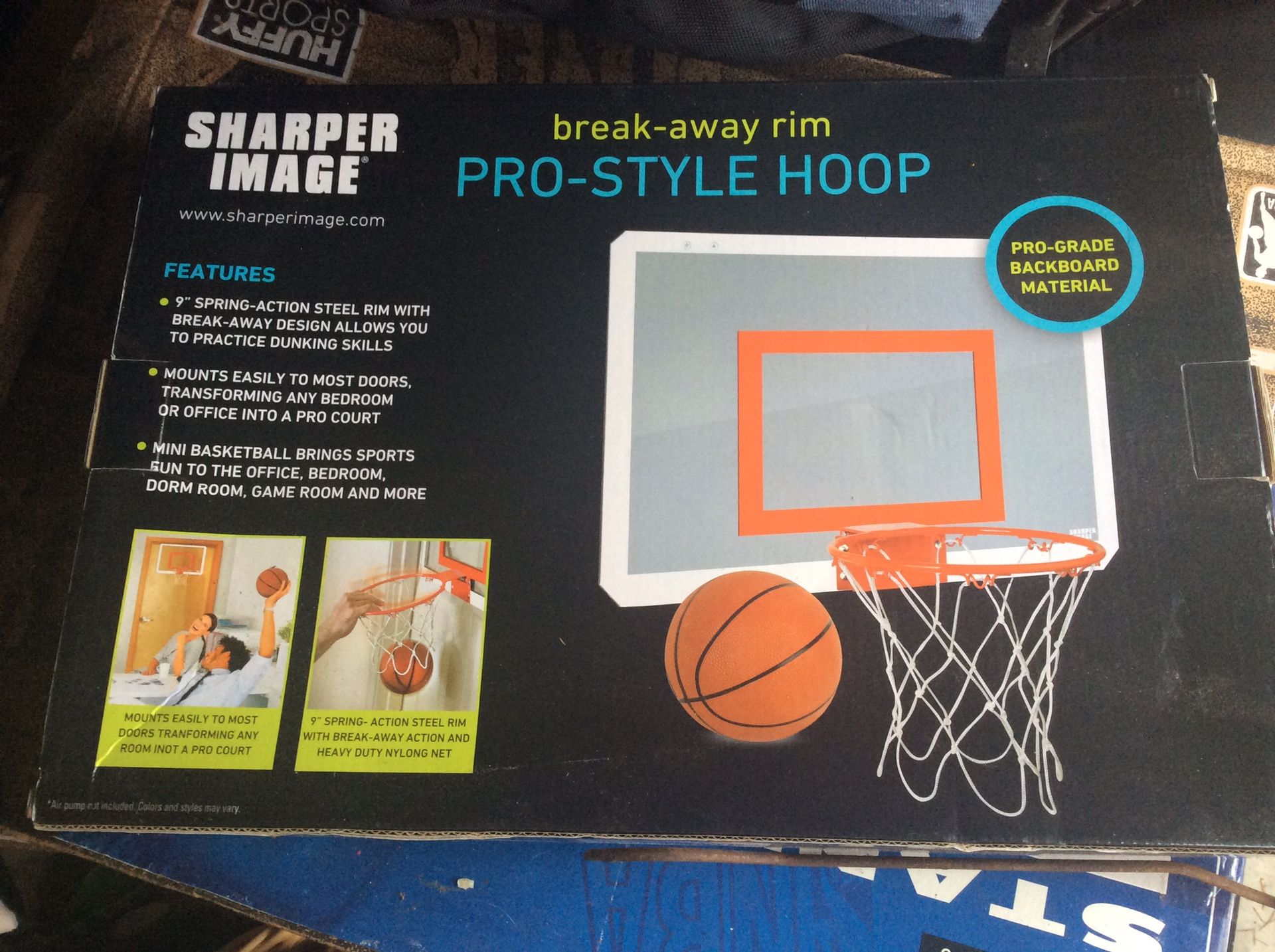 Sharper Image Pro Style Hoop, Indoor breakaway style