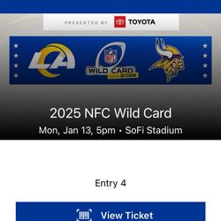 Rams Vs Vikings Wild Card Game