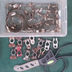Misc. Box Hose Clamps & Battery Cable Connectors