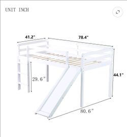 Twin ben frame with slide