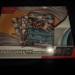 Pokemon Cards Mabosstiff Showcase (journey together, 2x destined rivals)