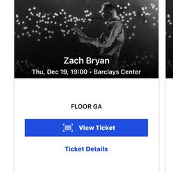 2 Zach Bryan Tickets