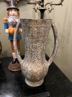 Old world style vase