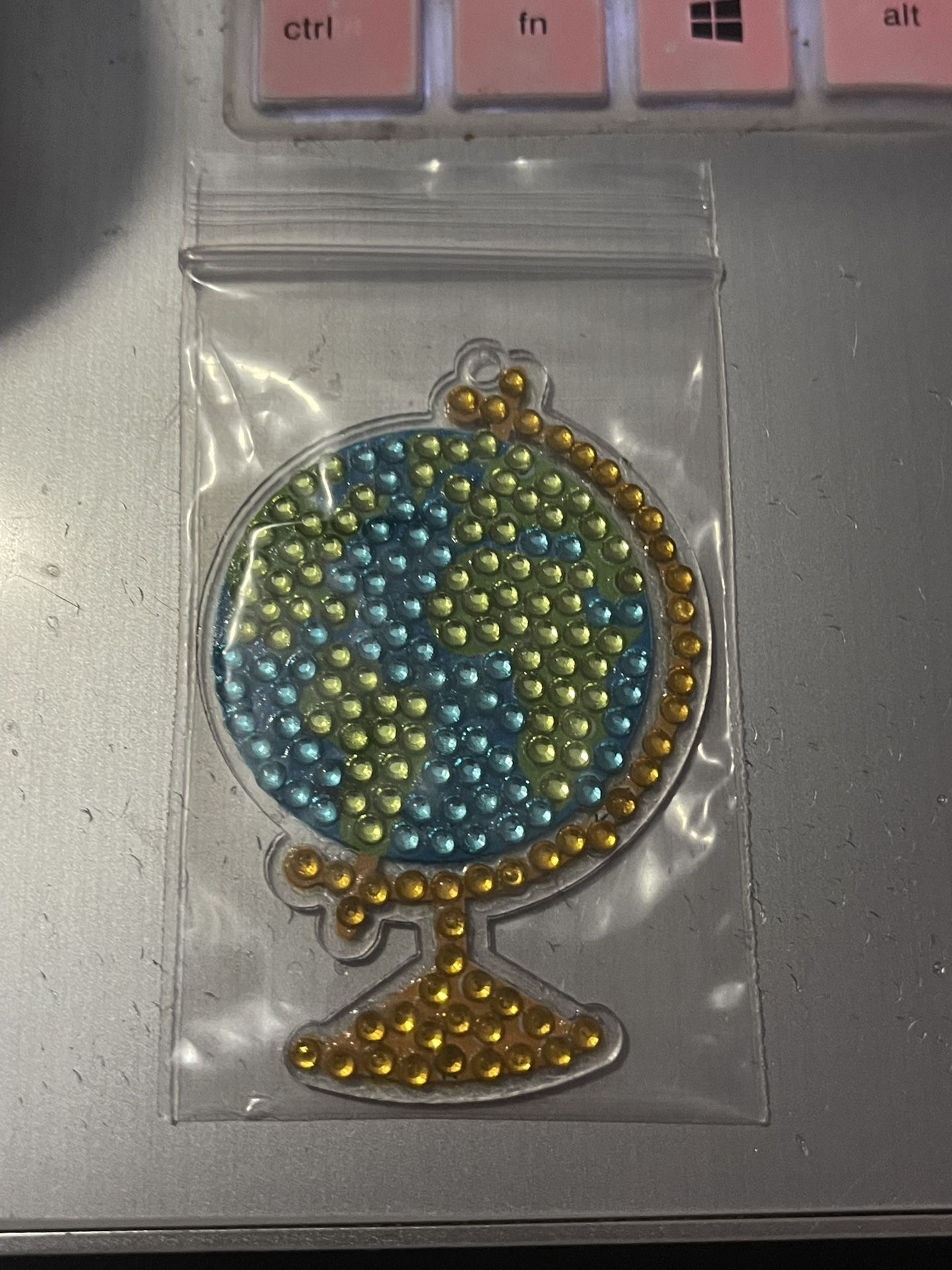 World Globe Keychain