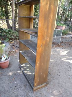 wood bookshelf needs refinishing