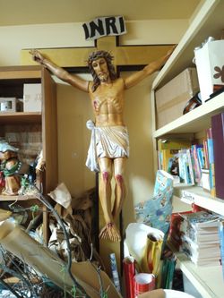 RELIGIOUS JESUS CROSS - MEGA SIZE