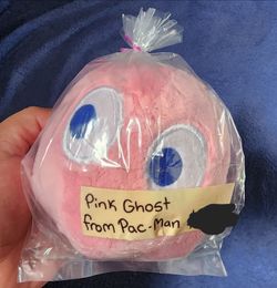 Pink Ghost Plushie