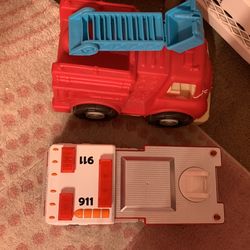 Car Fire truck 
